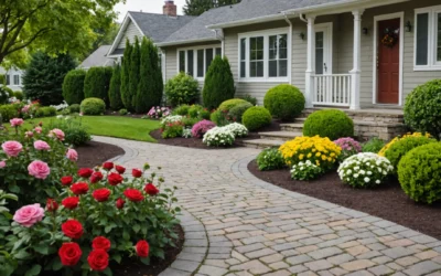 Créer un jardin devant la maison : Comment aménager une entrée accueillante ?