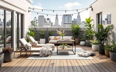 Aménager terrasse : les 4 idées pour un espace tendance et pratique
