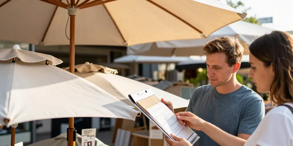 Combien coûte un parasol