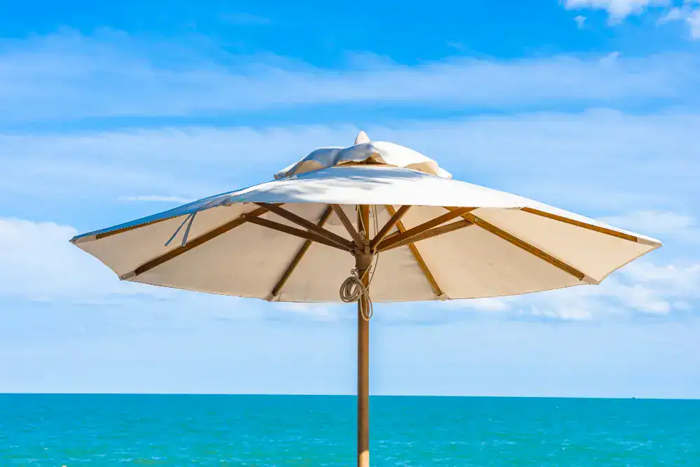 parasol et plage