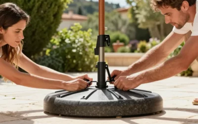 Comment installer un parasol : la méthode pour une stabilité optimale